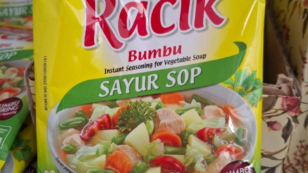 RACIK SAYUR SOP
